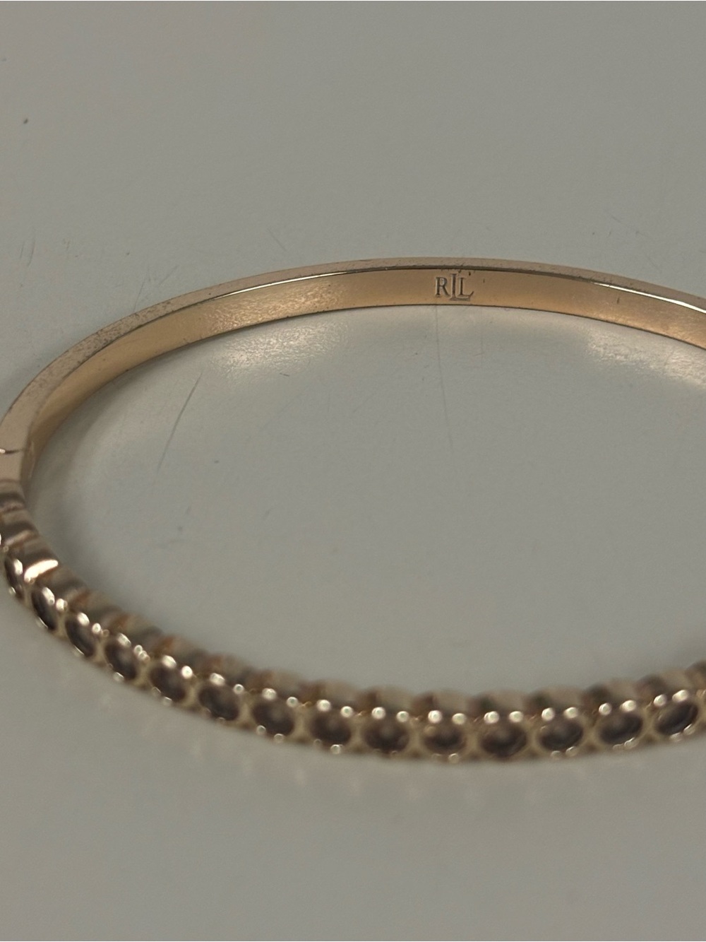 Ralph Lauren rose  Gold  Bangle Bracelet
